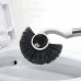 Magnetic Stainless Steel Toilet Brush and Caddy Holder Bathroom Kitchen Cleaning Set